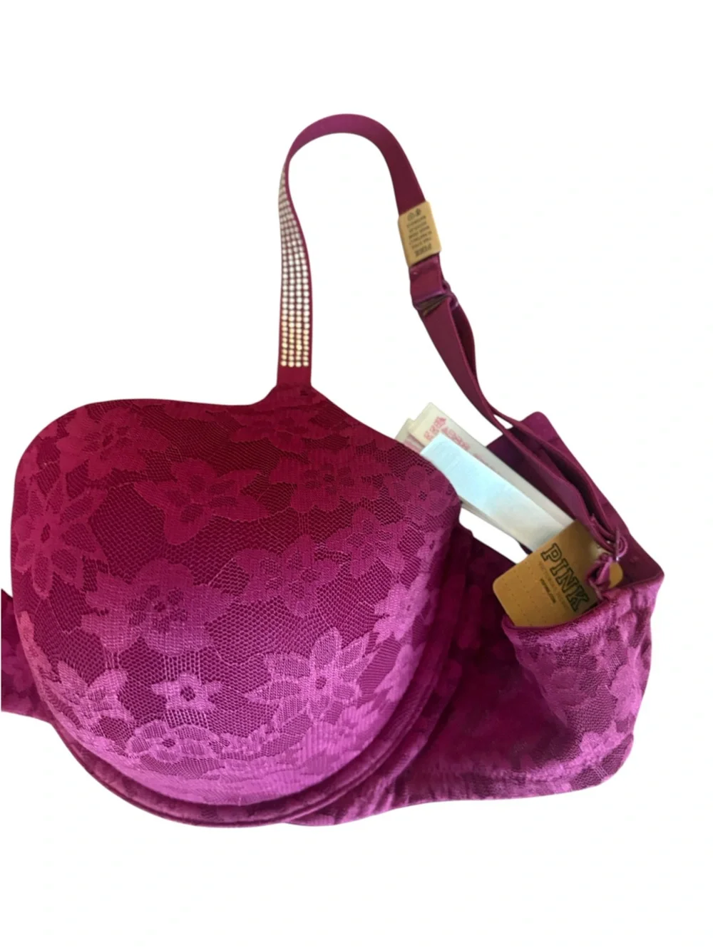 PINK Victoria's Secret Wear Everywhere T Shirt Bra Lightly Lined Bundle 36DD NEW